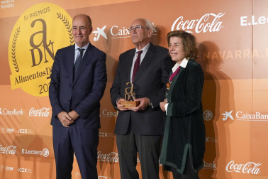 Fotos de la gala de entrega de los III Premios Alimentos DNavarra./