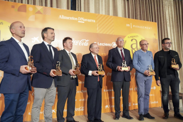 Fotos de la gala de entrega de los III Premios Alimentos DNavarra./