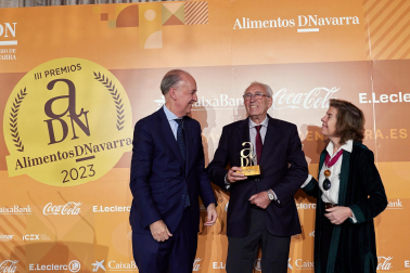 Fotos de la gala de entrega de los III Premios Alimentos DNavarra./