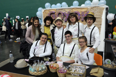 Fotos de la XII Feria de Empresas Simuladas de Navarra, celebrada en Elizondo.