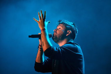 Fotos del concierto de Pablo López en el Navarra Arena. /