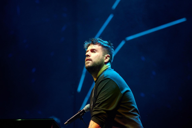 Fotos del concierto de Pablo López en el Navarra Arena. /
