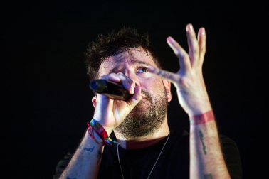 Fotos del concierto de Pablo López en el Navarra Arena. /