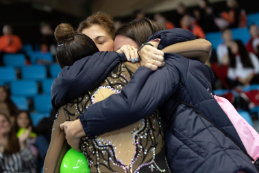 Fotos del Trofeo Comunidad Foral de gimnasia en Anaitasuna./