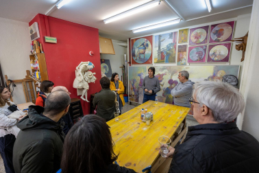 Fotos del programa 'Talleres abiertos de artistas'. /