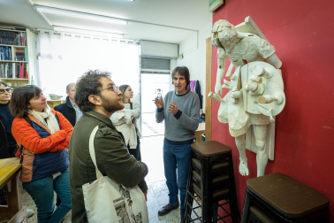 Fotos del programa 'Talleres abiertos de artistas'. /