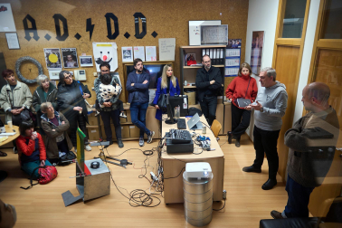 Fotos del programa 'Talleres abiertos de artistas'. /