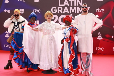 Fotos de la alfombra roja de la gala de los Latin Grammy en Sevilla. /