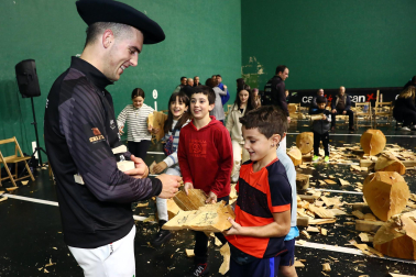 Fotos del Campeonato Navarro de Aizkora./