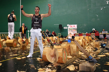 Fotos del Campeonato Navarro de Aizkora./