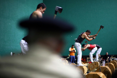 Fotos del Campeonato Navarro de Aizkora./