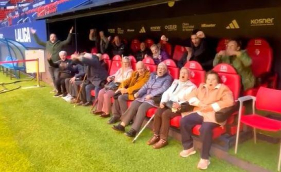 El vídeo de ánimo de la Residencia San Jerónimo a los jugadores de Osasuna