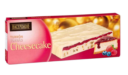 Turrón cheesecake de Mercadona