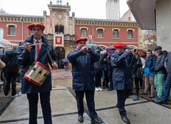 Celebración de la festividad de San Andrés en Estella.