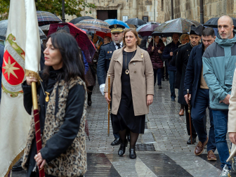 Celebración de la festividad de San Andrés en Estella.