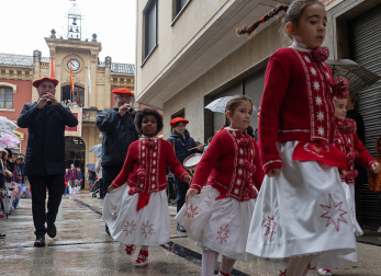 Celebración de la festividad de San Andrés en Estella.