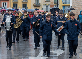Celebración de la festividad de San Andrés en Estella.