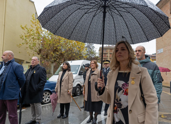 Celebración de la festividad de San Andrés en Estella.