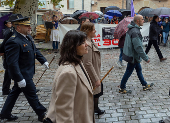 Celebración de la festividad de San Andrés en Estella.