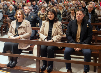 Celebración de la festividad de San Andrés en Estella.