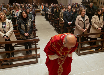Celebración de la festividad de San Andrés en Estella.