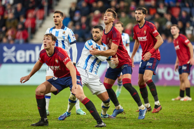 Fotos del Osasuna 1-1 Real Sociedad de la jornada 15./