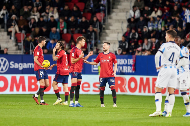 Fotos del Osasuna 1-1 Real Sociedad de la jornada 15./