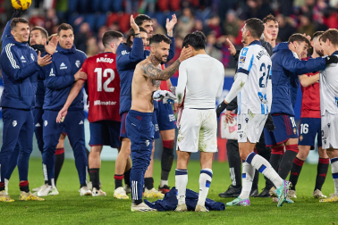 Fotos del Osasuna 1-1 Real Sociedad de la jornada 15./
