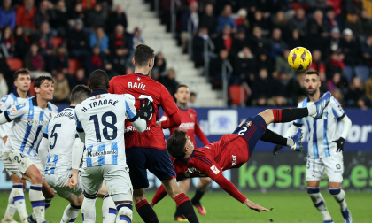 Fotos del Osasuna 1-1 Real Sociedad de la jornada 15./