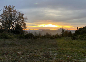 Vistas desde el monte Ezcaba.