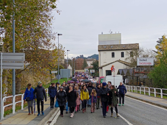 Concentración en Estella por el cierre del área de partos del hospital García Orcoyen