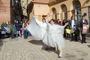 Fotos del mercado de Navidad de Tudela.