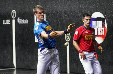 Fotos del partido que ha enfrentado a Elezkano II - Martija contra Jaka - Mariezkurrena. /