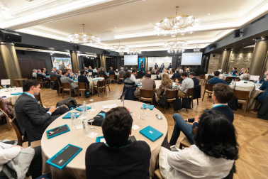 Asistentes a la primera edición del foro La Noche del Agroalimentario, organizado por Nagrifood