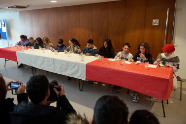 Fotos de la elección del Rey o Reina de la Faba en Burlada.