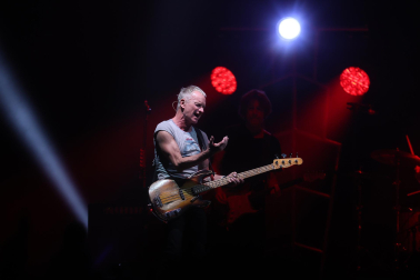 Concierto de Sting en el Navarra Arena.