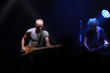 Concierto de Sting en el Navarra Arena.
