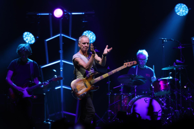 Concierto de Sting en el Navarra Arena.