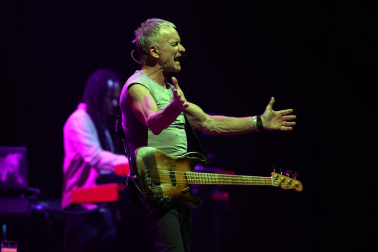 Concierto de Sting en el Navarra Arena.