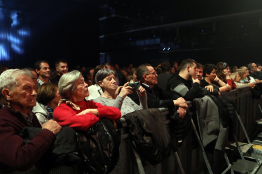Actuación del grupo musical Tenampas en el Pabellón Navarra Arena./