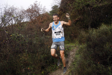 Participantes en las carreras disputadas en la IV Sansilbestrail de Zubiri./