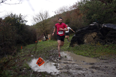 Participantes en las carreras disputadas en la IV Sansilbestrail de Zubiri./