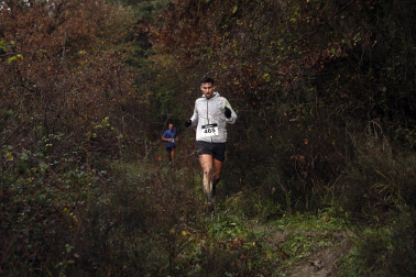 Participantes en las carreras disputadas en la IV Sansilbestrail de Zubiri./