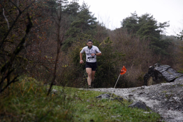 Participantes en las carreras disputadas en la IV Sansilbestrail de Zubiri./
