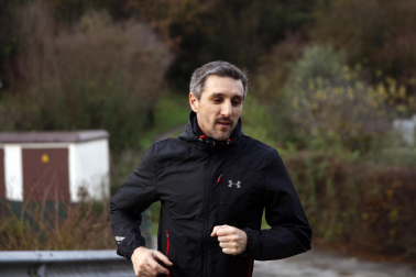 Participantes en las carreras disputadas en la IV Sansilbestrail de Zubiri./