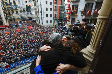 Joseba Asiron (EH Bildu), nuevo alcalde de Pamplona tras la moción de censura a Cristina Ibarrola (UPN).