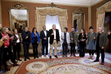 Joseba Asiron (EH Bildu), nuevo alcalde de Pamplona tras la moción de censura a Cristina Ibarrola (UPN).
