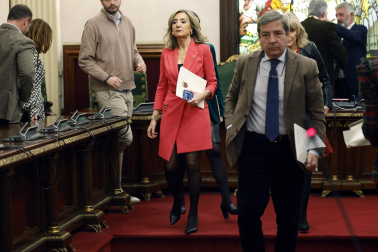Joseba Asiron (EH Bildu), nuevo alcalde de Pamplona tras la moción de censura a Cristina Ibarrola (UPN).