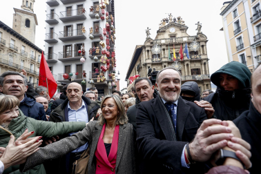 Fotos de la moción de censura en el Ayuntamiento de Pamplona.