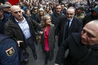 Fotos de la moción de censura en el Ayuntamiento de Pamplona.